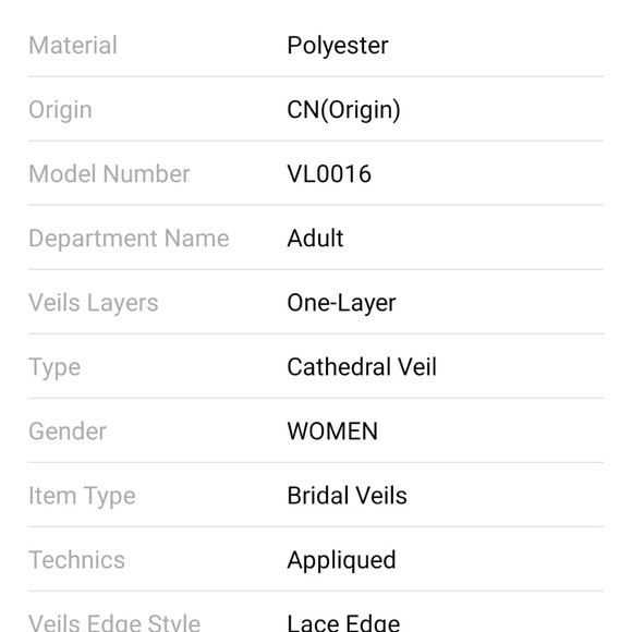 Flower Wedding Veil Tailing Wedding Accessories 1.3/2/2.5M Veil Bridal Romántica - Picture 3 of 3